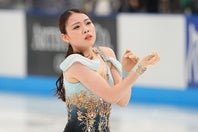 紀平はSNSで汗だくショットを公開した。(C)THE DIGEST