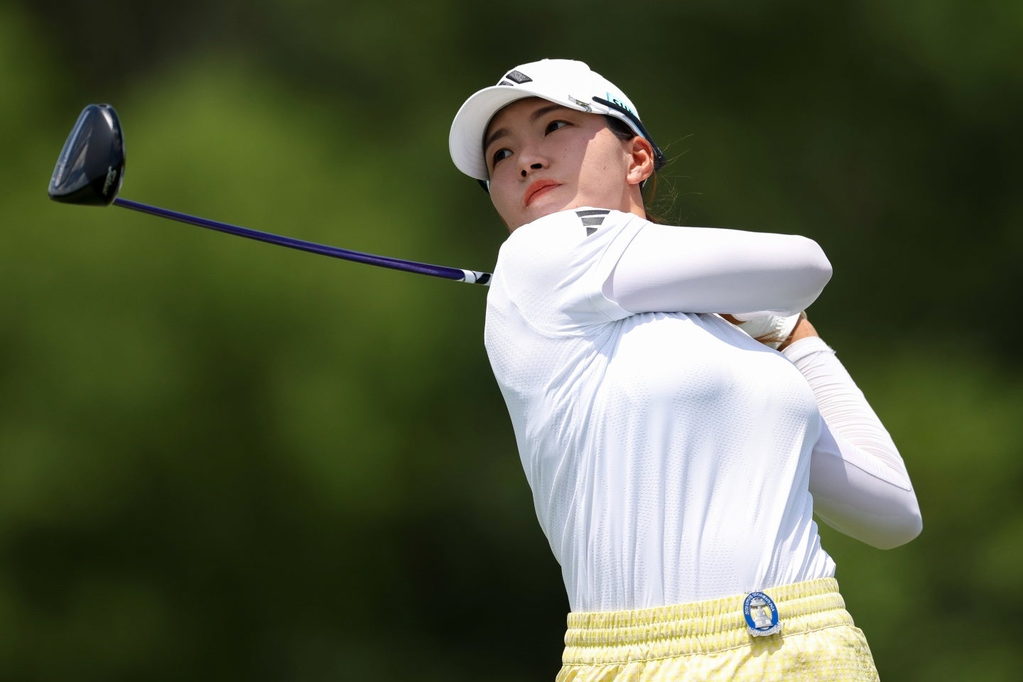 全英女子OPに臨む渋野。(C)Getty Images