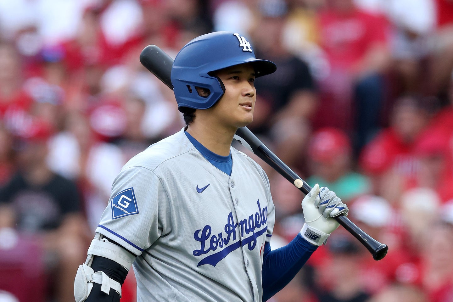 ２番・指名打者としてスタメン出場した大谷翔平。(C) Getty Images