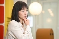 「選手がジャッジに対してイライラする割合は減ります」と言う伊達公子さん。写真：金子拓弥（THE DIGEST写真部）