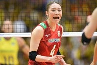 声を張り上げてチームを鼓舞した主将の石川。写真：金子拓弥（THE DIGEST写真部）