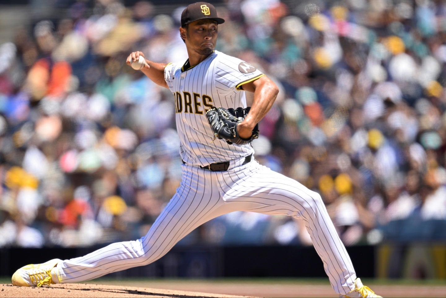 日米通算204勝を挙げたダルビッシュ。(C)Getty Images