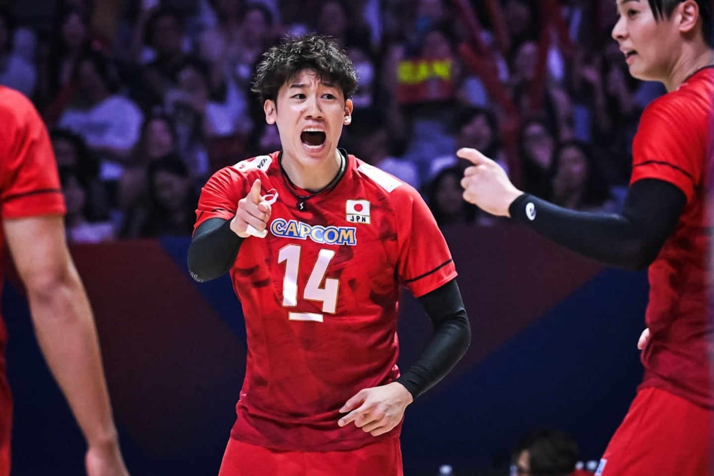 ３大会連続メダル獲得を目指した日本。ポーランドに敗れ８強に終わった。(C)Volleyball World