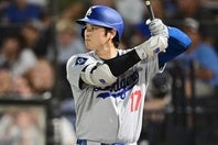 大谷はレイズ戦で２本の内野安打をマークした。(C)Getty Images