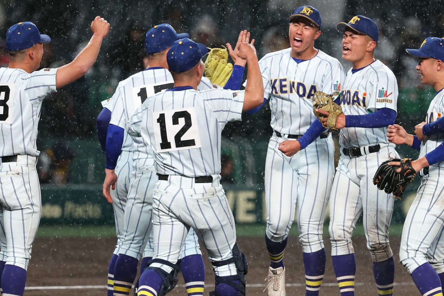 センバツでは準決勝で横浜に敗れた健大高崎。夏の甲子園でリベンジなるか。写真：THE DIGEST写真部