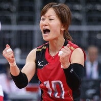 ロンドン五輪に出場し、日本の銅メダル獲得に貢献した佐野さん。現在はクレープ屋を営んでいる。(C)Getty Images