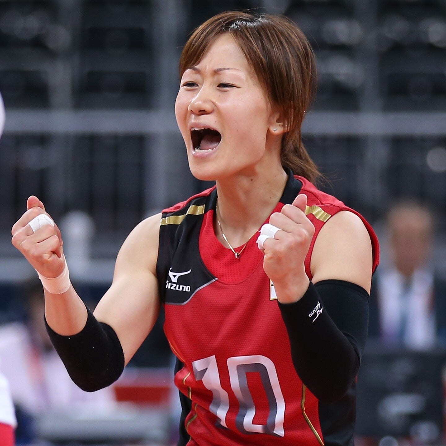ロンドン五輪に出場し、日本の銅メダル獲得に貢献した佐野さん。現在はクレープ屋を営んでいる。(C)Getty Images