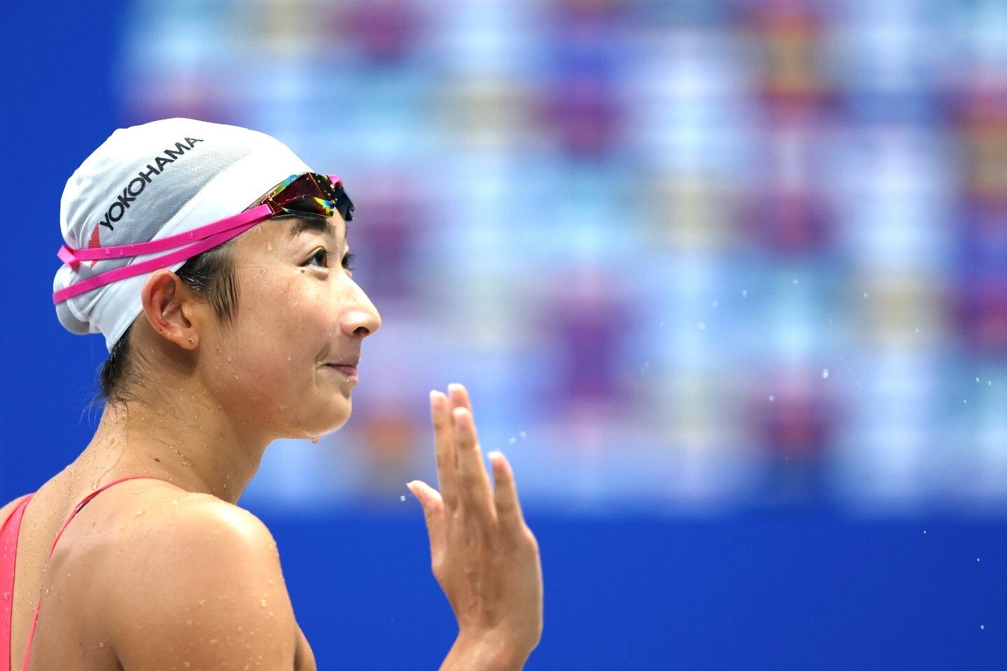 池江は競泳ニッポンの主将として臨んだ世界水泳をSNSで振り返った。(C)Getty Images