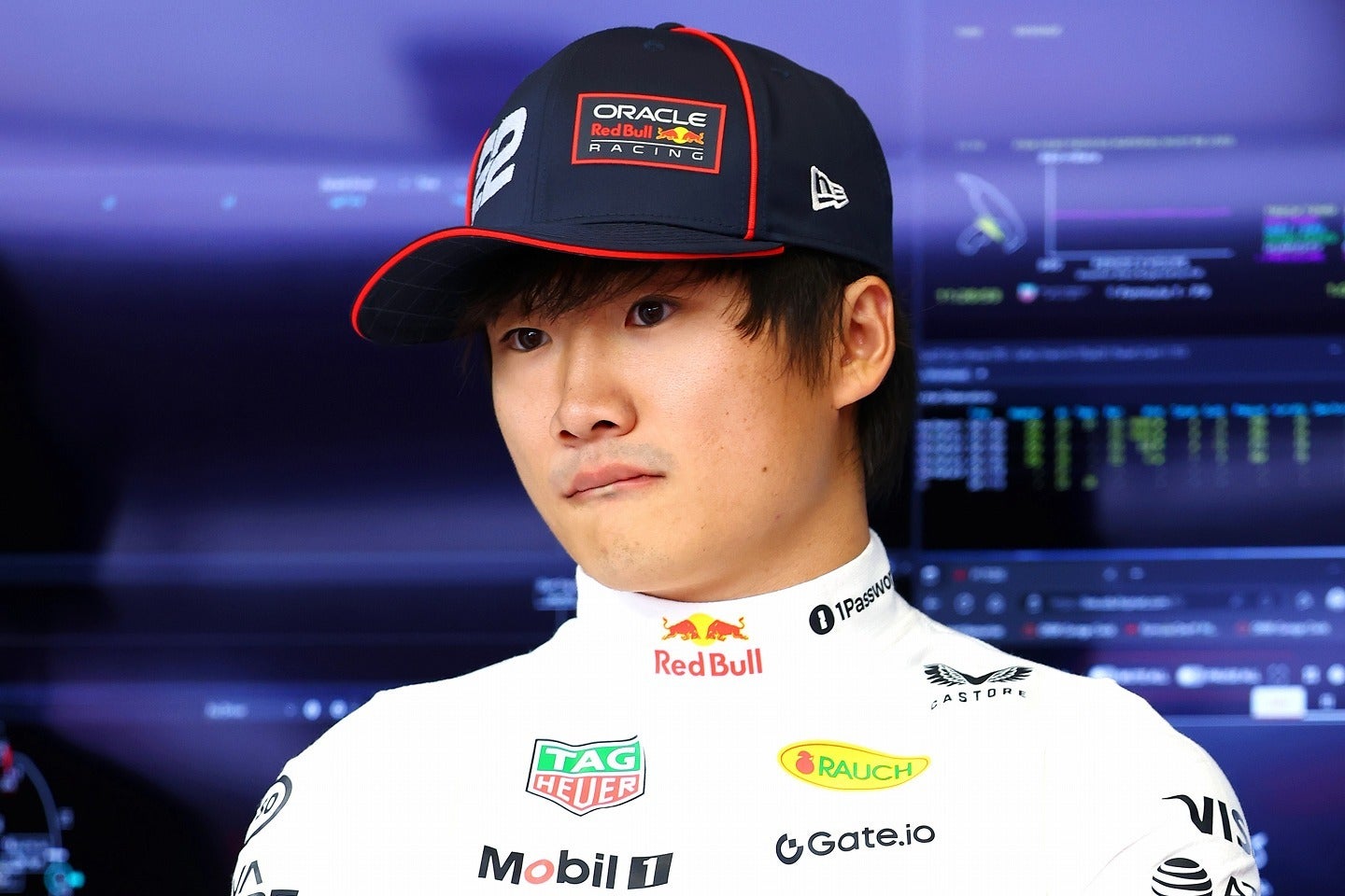 前半戦で期待以上の成績を残せなかった角田。現在獲得10ポイントでドライバーズランキング18位。(C)Getty Images