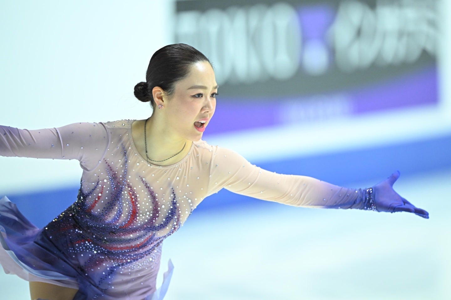 樋口はインスタに昨年の北京五輪銀メダルの想い出を投稿した。写真：金子拓弥（THE DIGEST写真部）
