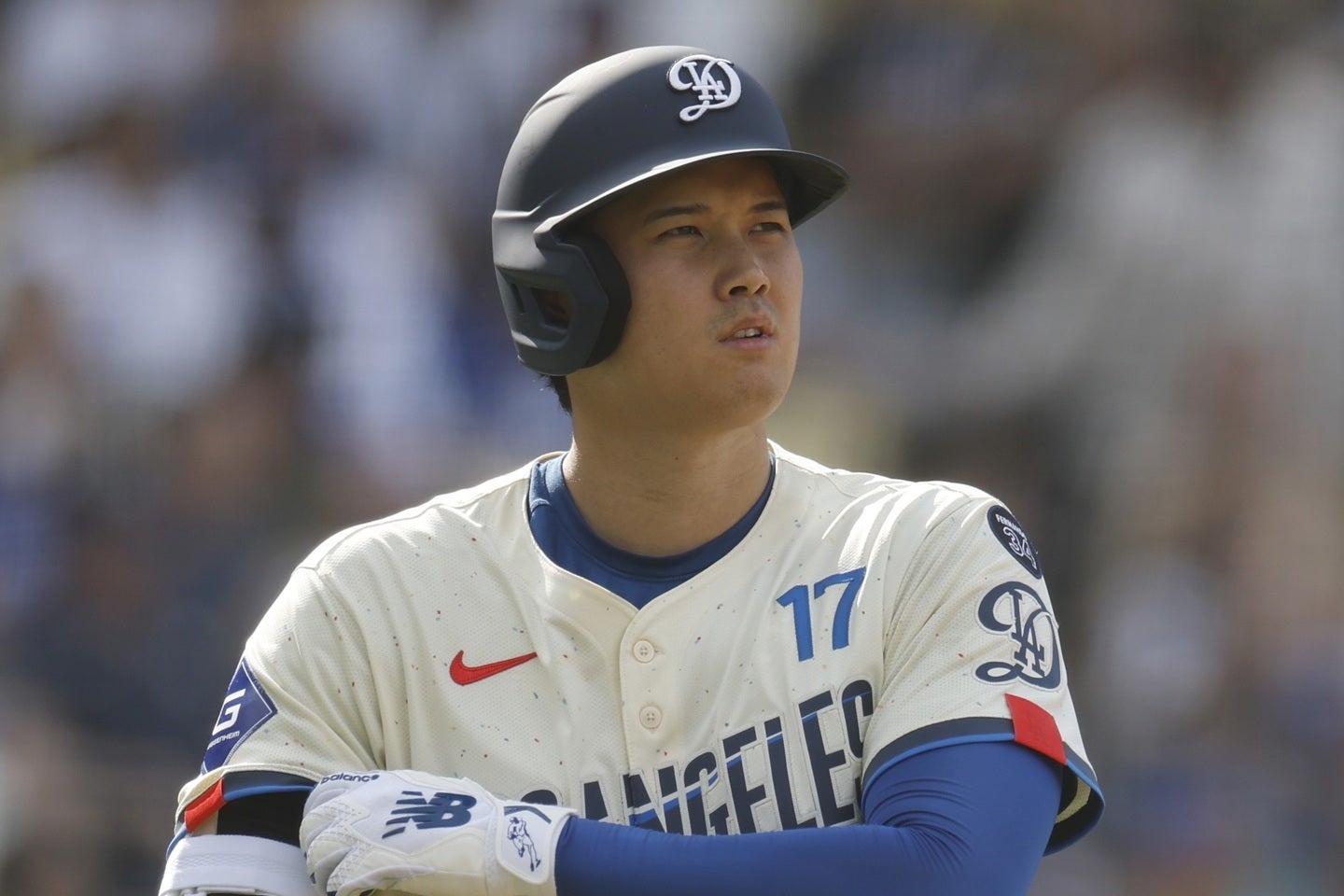 首位に１本差に迫る40号を放った大谷。(C) Getty Images