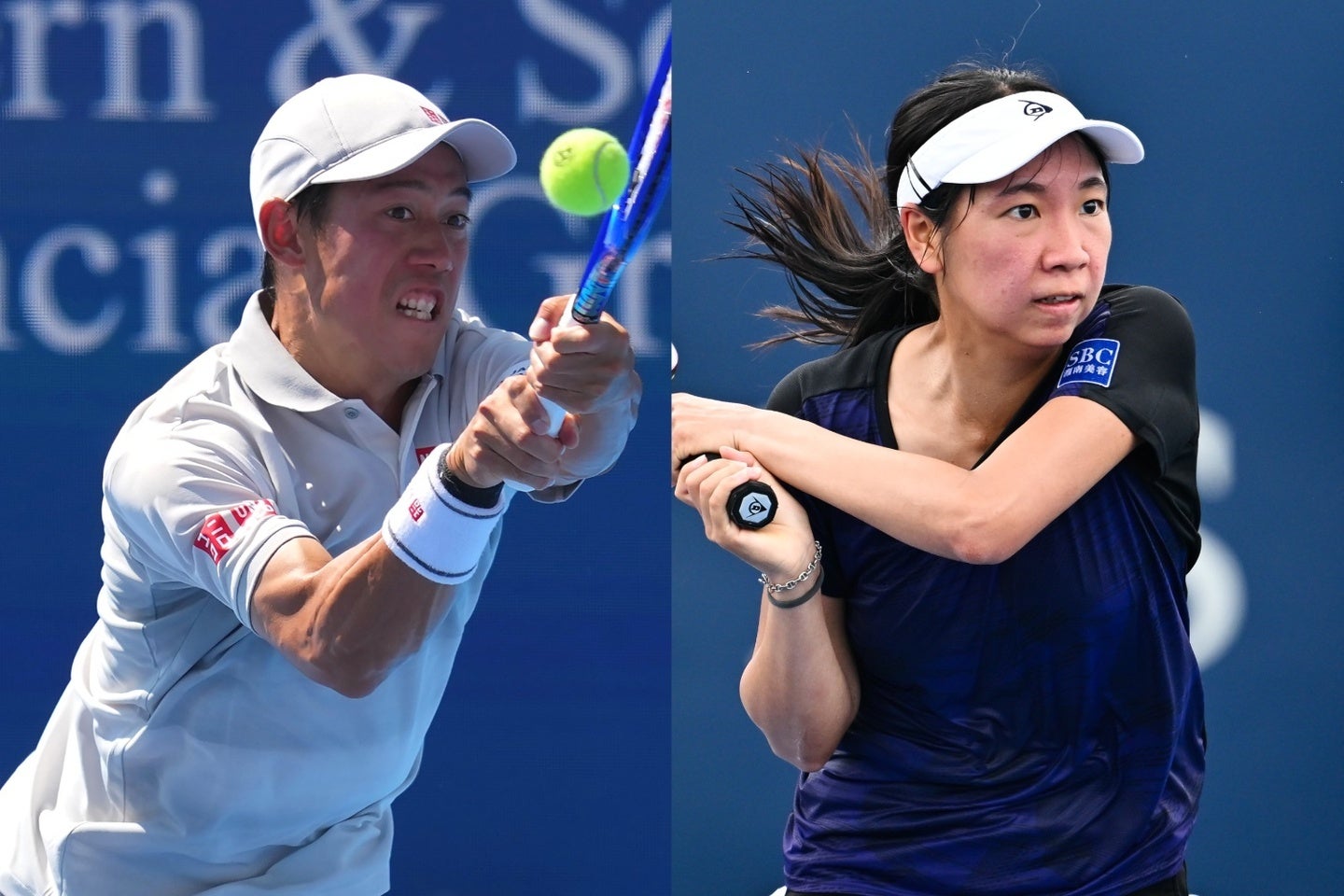 錦織（左）は下部大会に参戦。伊藤（右）はシンシナティでキーズに挑む。（C）Getty Images