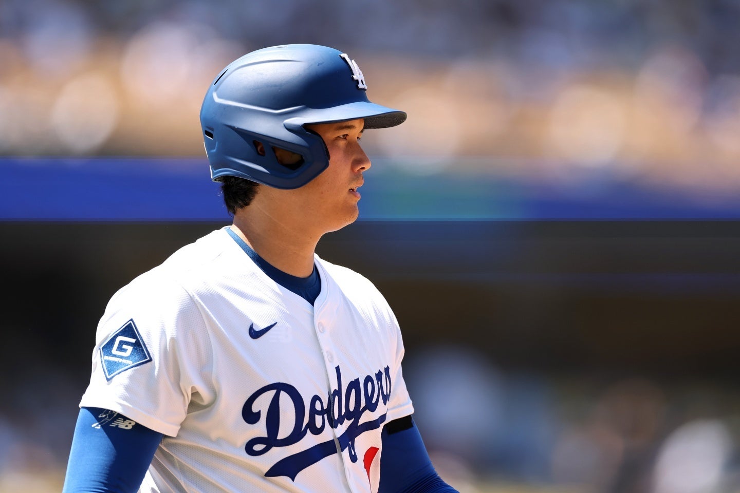 大谷が敢行した６回の三盗について指揮官は苦言を呈した。(C) Getty Images