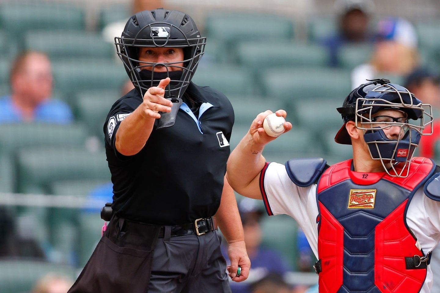 MLB史上初めて女性球審を務めたジェン・パウォル氏。(C)Getty Images