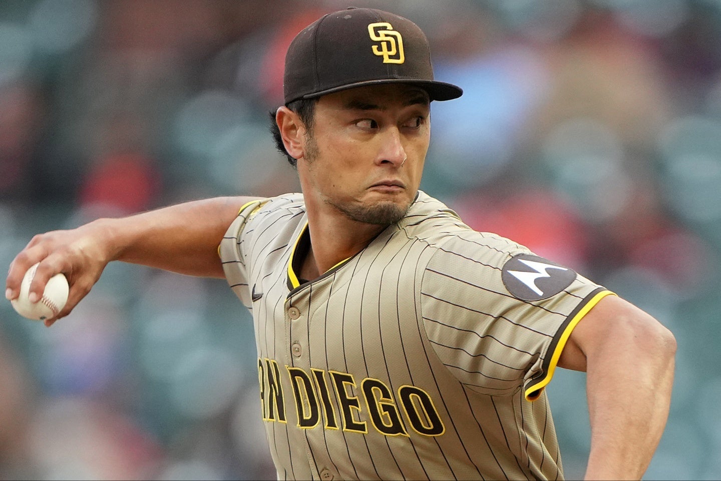 今季２勝目を挙げたダルビッシュ。(C) Getty Images