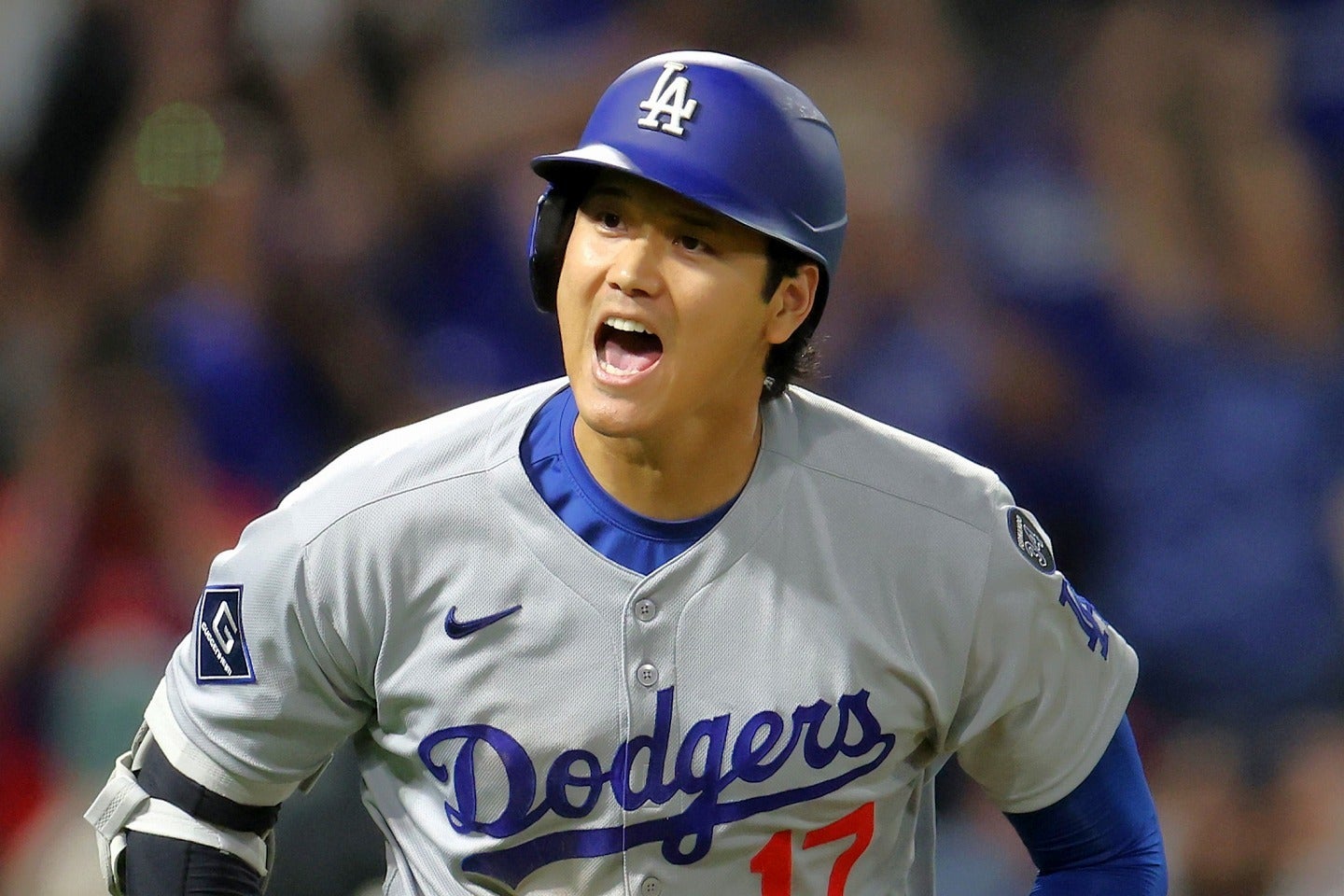 今季投打の両方で活躍している大谷。(C)Getty Images
