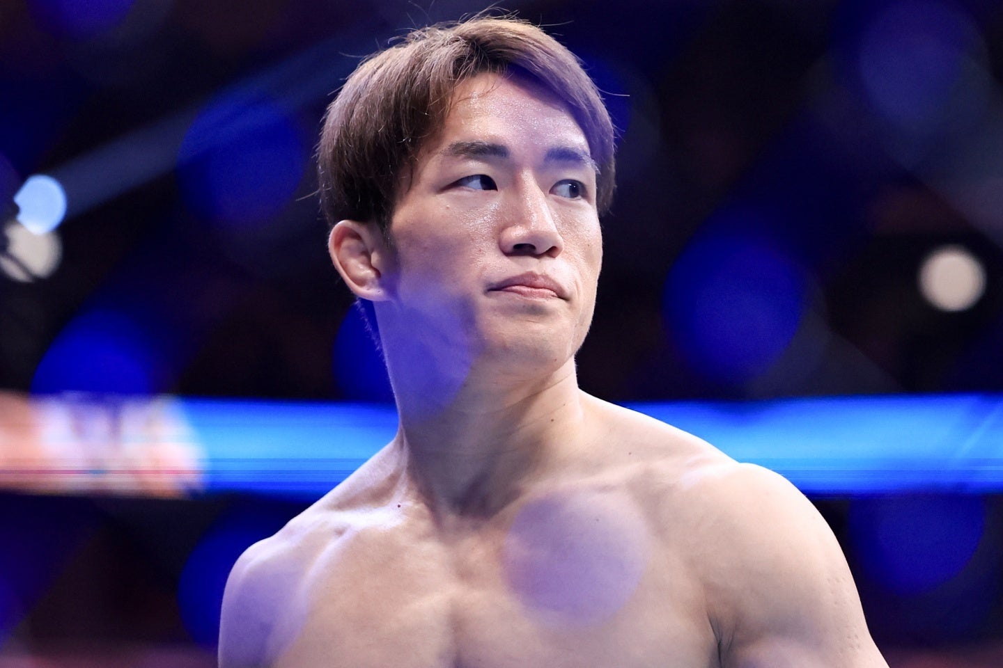 UFC２戦目に臨んだ朝倉。またも勝利は掴めなかった。(C)Getty Images