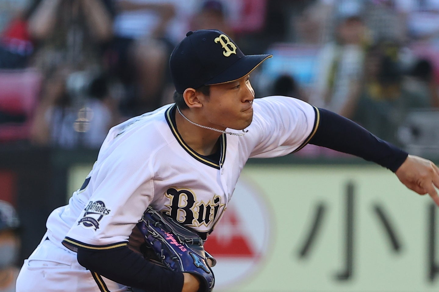 オリックスのエース左腕・宮城大弥。写真：THE DIGEST写真部