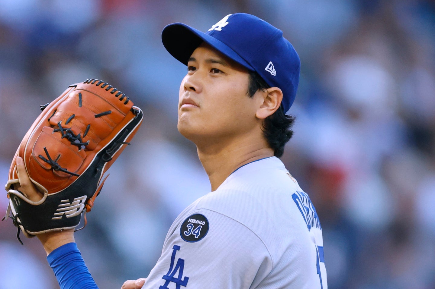 今季、投手としても活躍しているドジャースの大谷翔平。写真：Getty Images