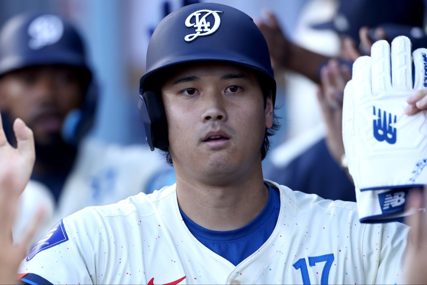 二刀流にまだ適応中の大谷。(C)Getty Images