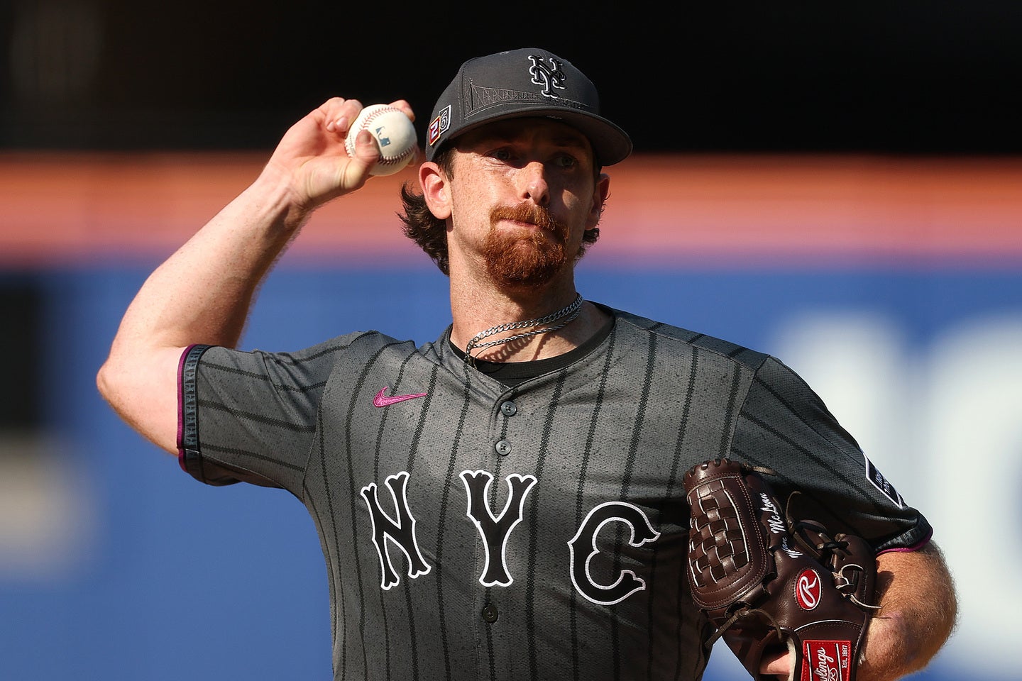 鮮烈なデビューをはたしたメッツの右腕マクリーン。写真：Getty Images