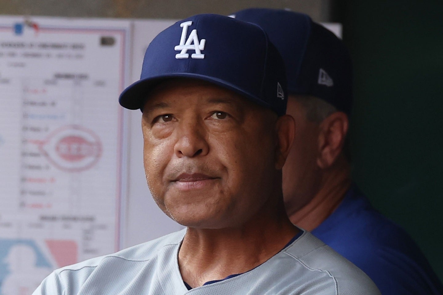 ドジャースを率いるロバーツ監督。チームの戦いぶりに苦言を呈した。(C) Getty Imaegs