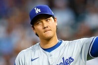 敗戦後インタビューで悔しさをにじませた大谷。(C) Getty Images