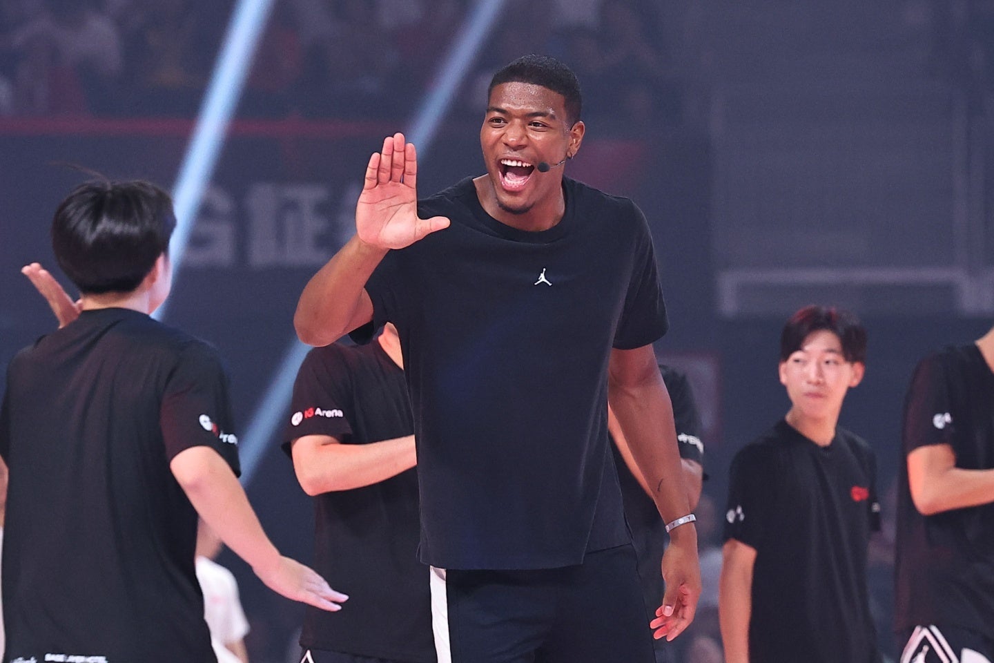 八村は名古屋で主催したイベントをSNSで振り返った。写真：梅月智史（THE DIGEST編集部）