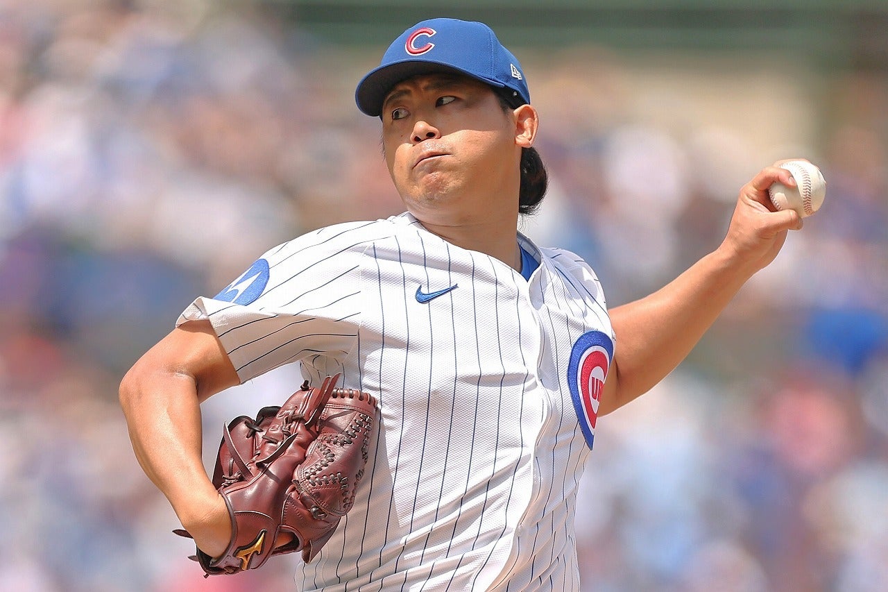 ２試合連続でHQSを達成した今永。だが打線の援護なく勝利にはつながらなかった。(C) Getty Images