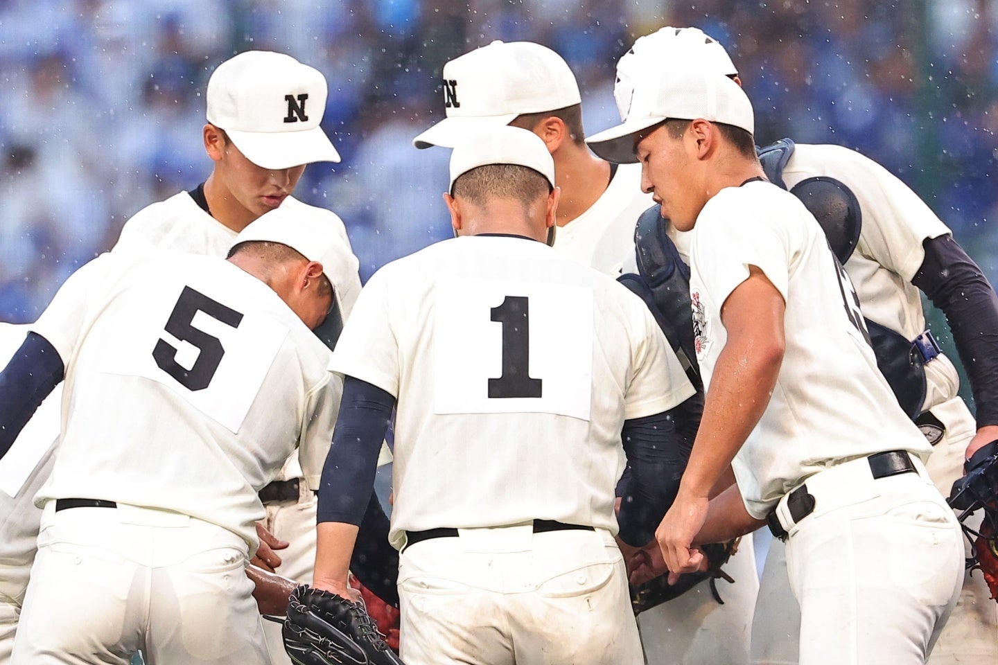 日大三は14年ぶり３度目の夏制覇を逃した。だが敗戦直後の行動に称賛が上がっている。写真：梅月智史（THE DIGEST写真部）