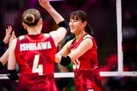 日本は世界バレー初戦を白星発進した。(C)Volleyball World