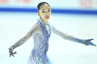 15歳の岡田がジュニアGPで初優勝を飾った。写真：金子拓弥（THE DIGEST写真部）