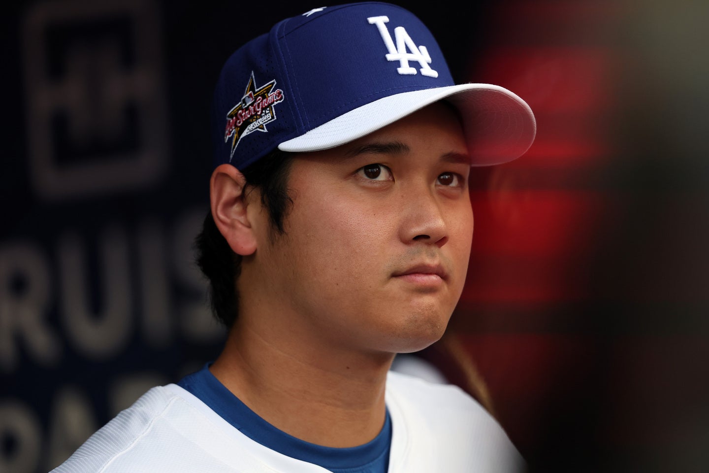 今季45本塁打を放ち、ナ・リーグ本塁打争いで首位タイに立つドジャースの大谷翔平。(C)Getty Images