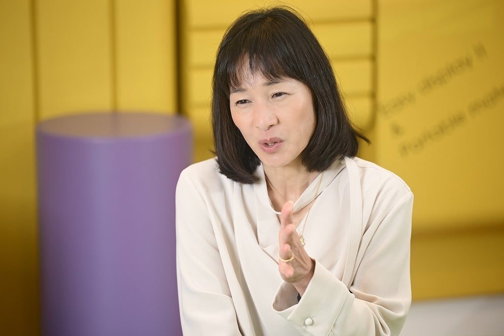 「テニスの認知度の低さが根底にある」と言う伊達公子さん。写真：金子拓弥（THE DIGEST写真部）