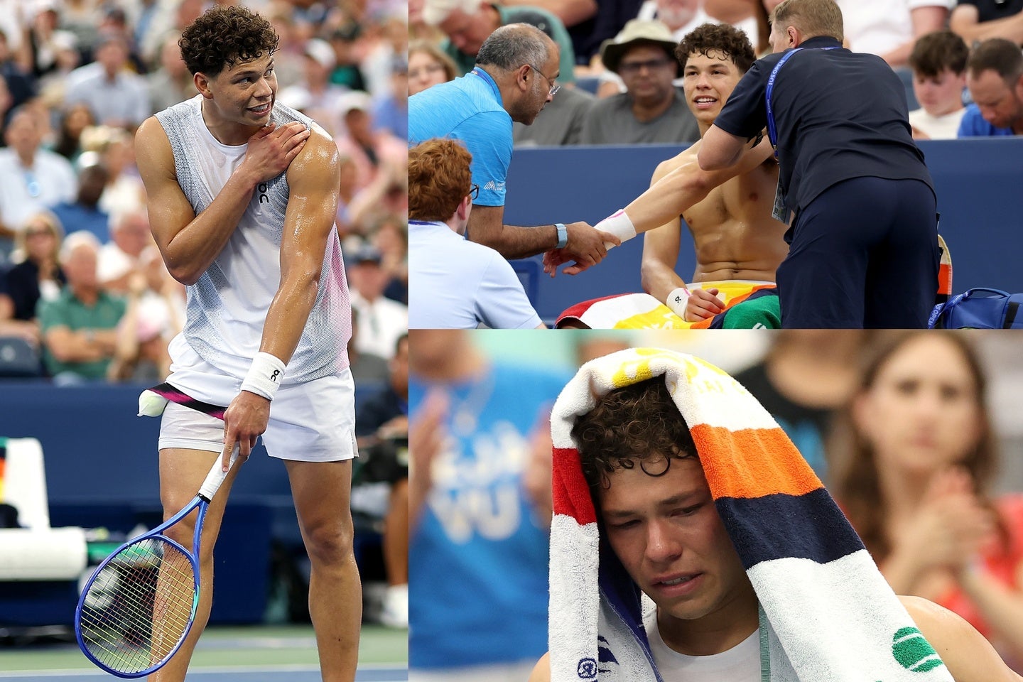 今季の北米シリーズで好調を維持していたシェルトンだが、全米では左肩負傷により無念の途中棄権を強いられた。(C)Getty Images