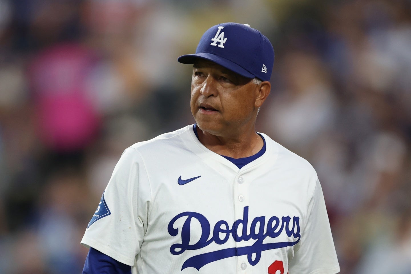Dバックス戦後、ロバーツ監督はチームへ苦言を呈した。(C) Getty Images