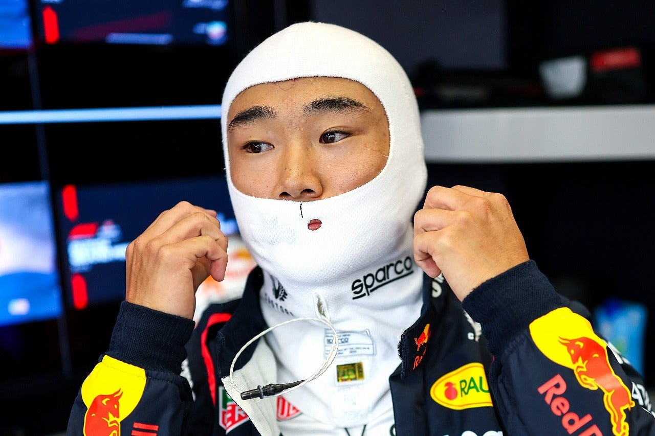 予選12番手に終わった角田。決勝で順位を上げて８戦ぶりのポイント獲得なるか。(C) Getty Images