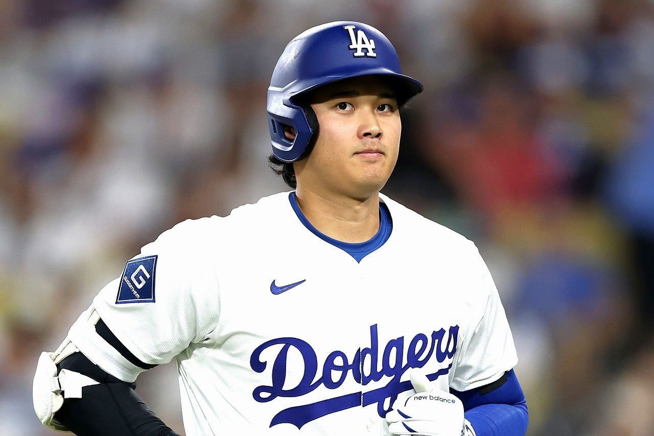 二刀流復帰シーズンで驚異的な打撃成績を残す大谷。(C)Getty Images