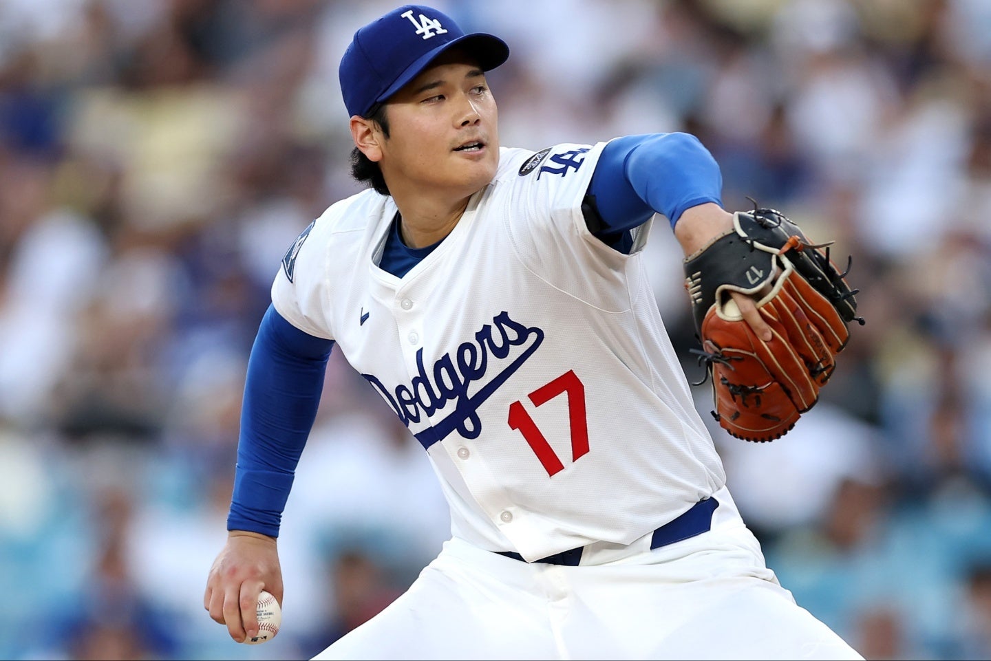 大谷は６人制ローテとして、投手陣の安定に貢献。(C)Getty Images