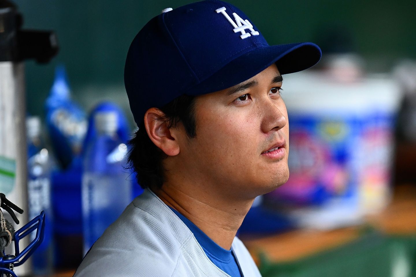 大谷は３安打と奮闘したものの、チームはカード３連戦の初戦を落とした。（C）Getty Images