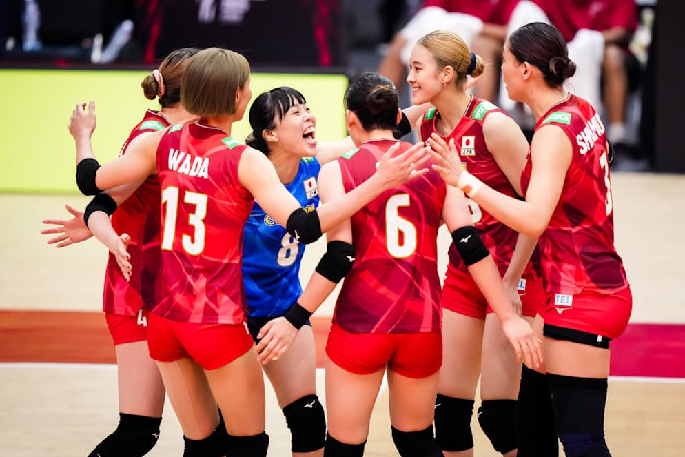 オランダに勝利した日本は準決勝でトルコと戦う。(C)Volleyball World