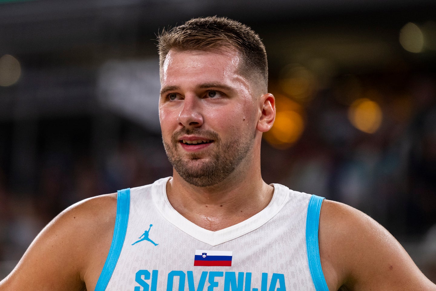 バスケットボール界の天才児、ドンチッチが衝撃ショットを披露した。(C)Getty Images