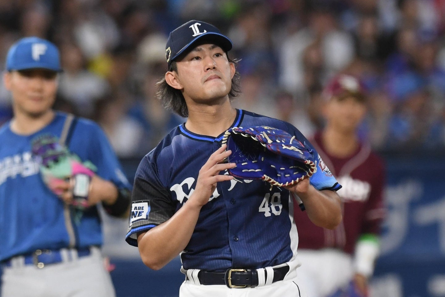 西武の今井が米記者から今オフの注目選手として取り上げられた。写真:鈴木颯太朗