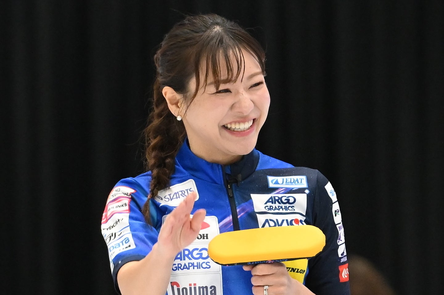 自身のプライベートでの様子を公開したロコ・ソラーレの吉田。(C)JCA/H.IDE