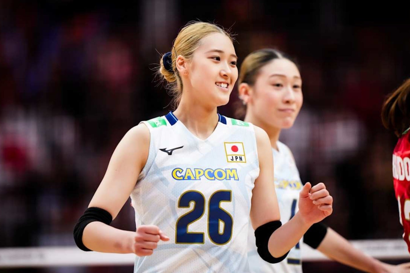 佐藤は強豪ブラジル相手に34得点と大爆発した。(C)Volleyball World