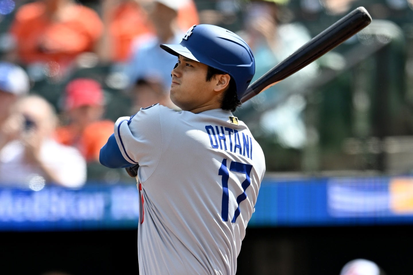 大谷は今季２度目となる２打席連発。47、48号ソロ弾を放った。(C)Getty Images