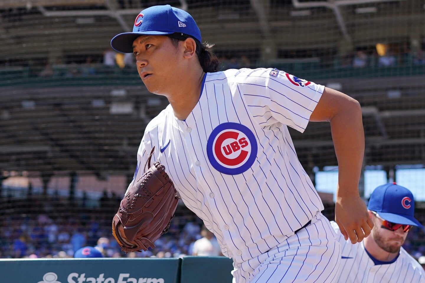 ９月２日に９勝目を挙げた今永。昨季に続いての２ケタ勝利が目前に迫っている。（写真）GETTY IMAGES