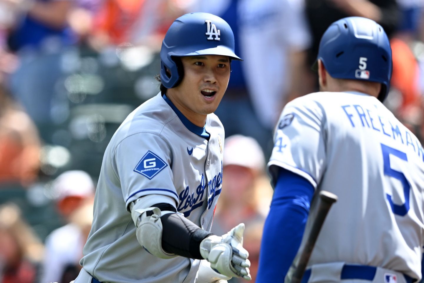 大谷が47号、48号アーチを放ち、勝利に大きく貢献した。(C) Getty Images