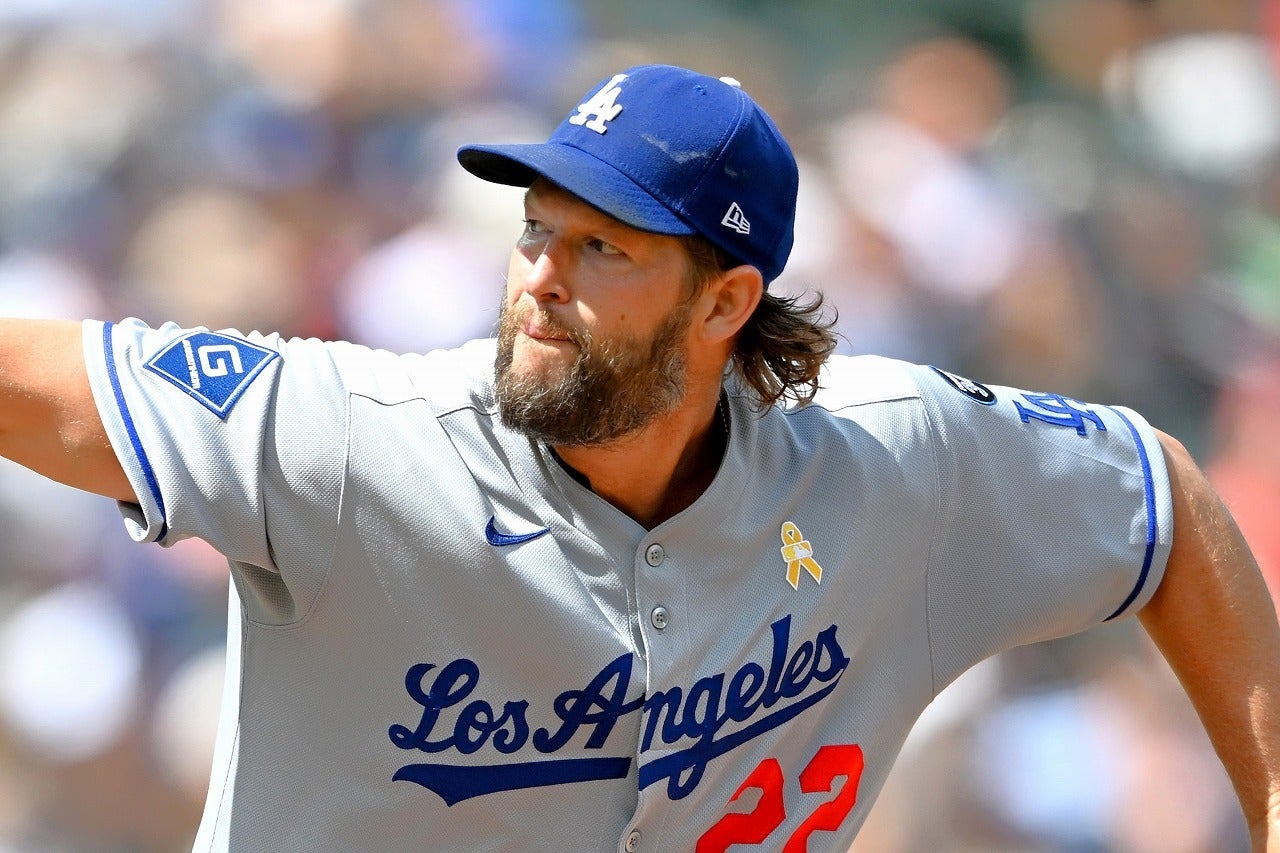 今季10勝目を挙げたカーショウ。ポストシーズンの活躍にも期待がかかる。(C) Getty Images