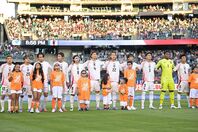 メキシコ代表と０-０で引き分けた日本代表は、現地９日にアメリカ代表と対戦する。写真：金子拓弥（現地特派）